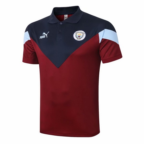 Polo Manchester City 2020/21 Borgona